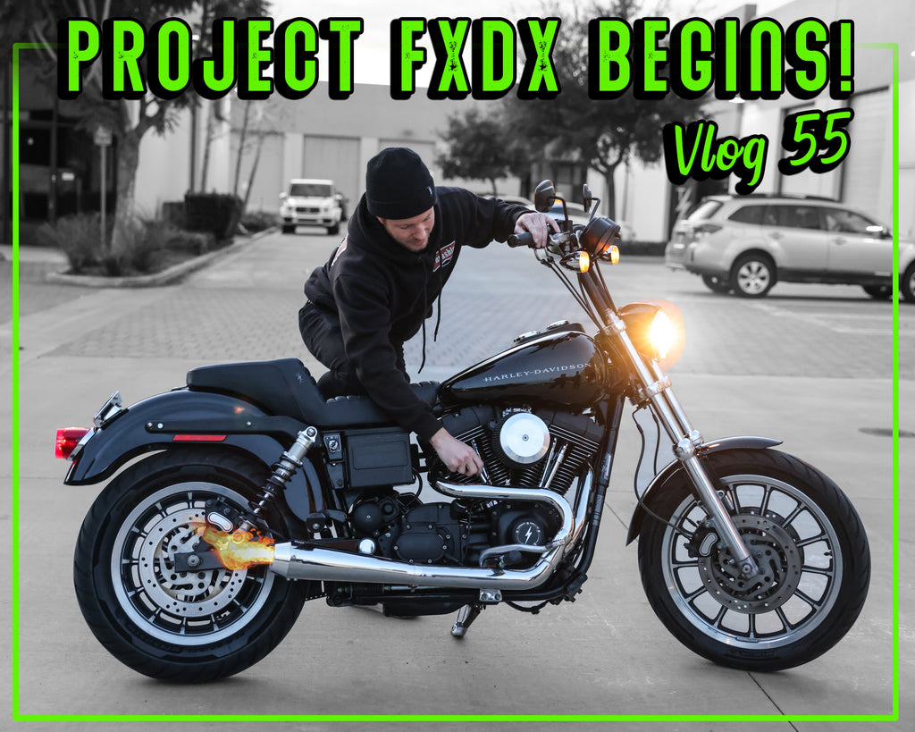 Project FXDX Begins! Carburetors & Straight Pipes!! Vlog 55 – Thrashin
