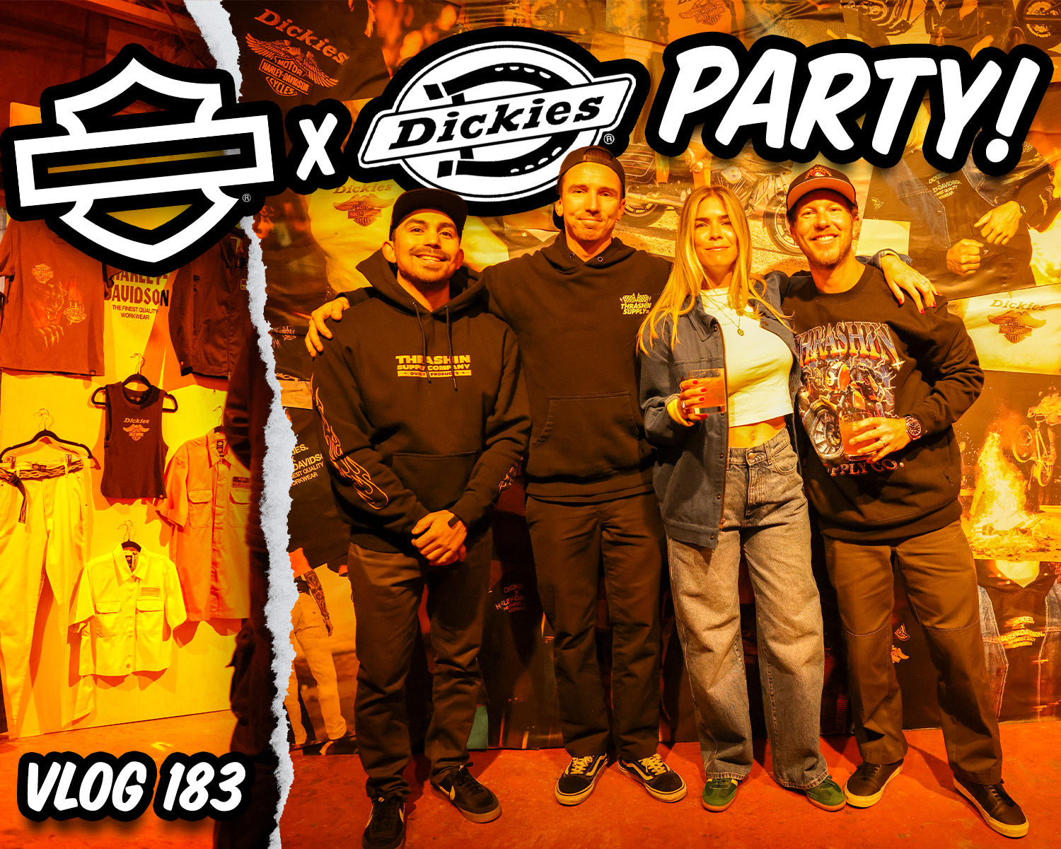 VIDEO] Inside the Dickies X Harley-Davidson Launch Party! - Vlog