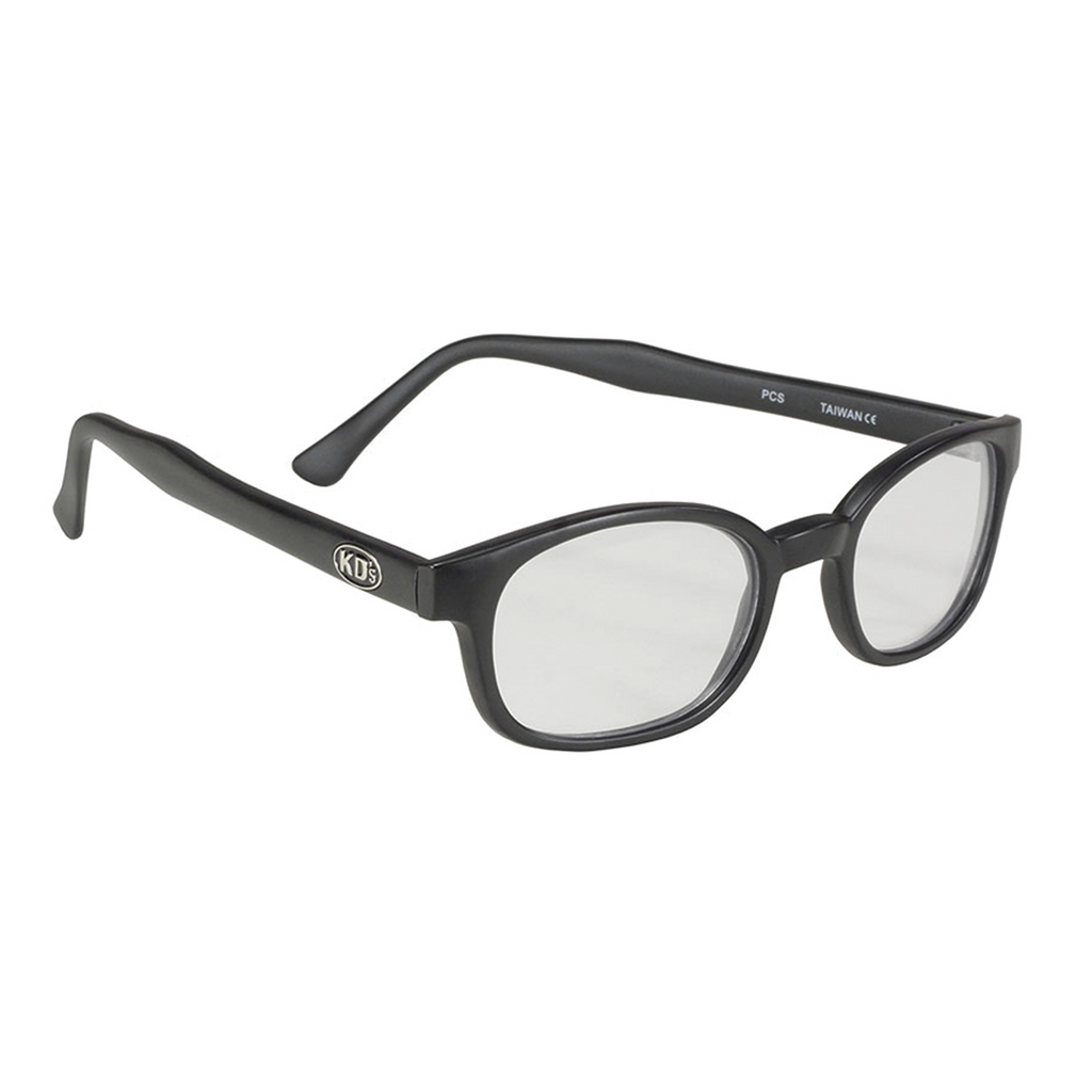 X-KD's - Matte Black Frame / Clear Lens – Thrashin Supply