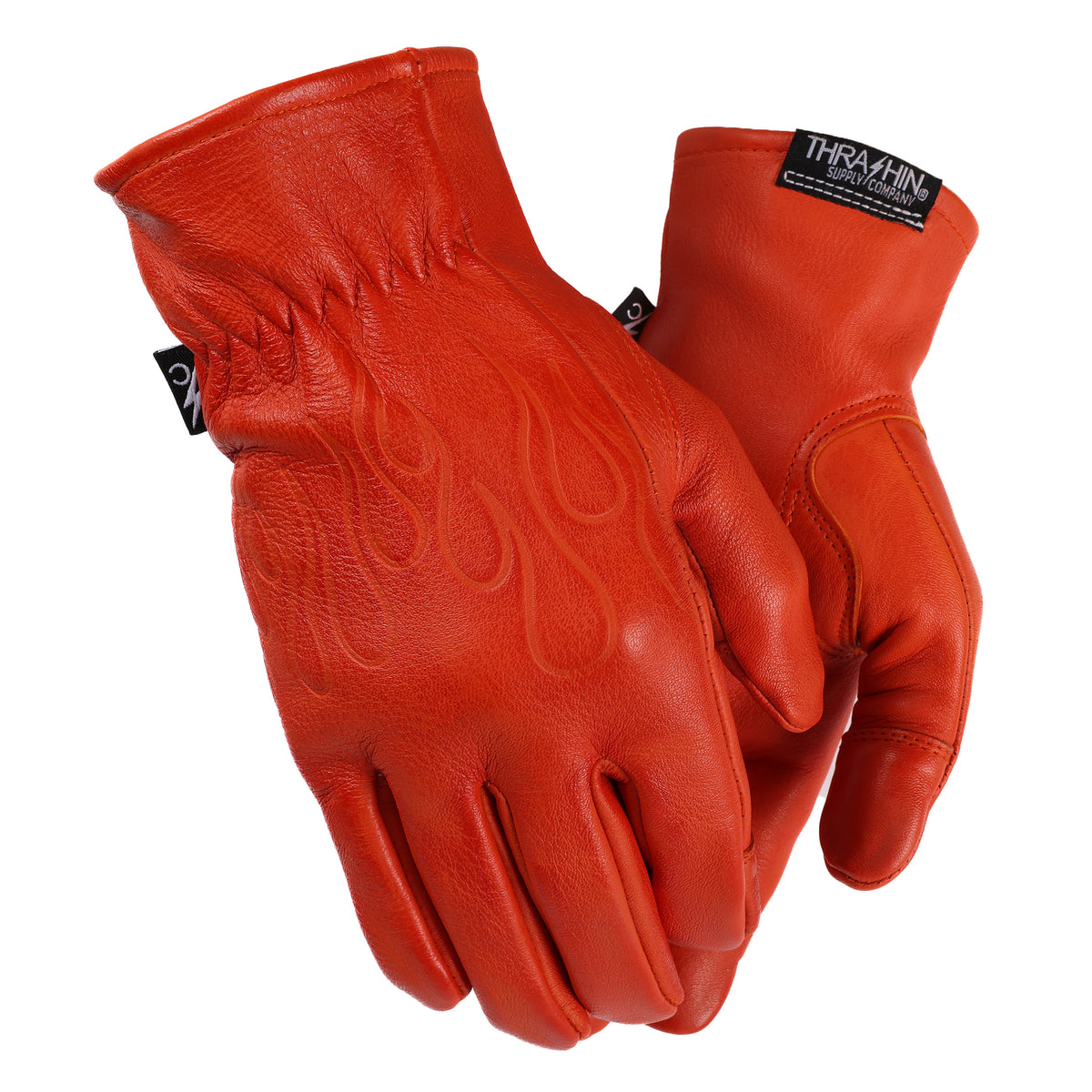 Roper Glove - Leather - Orange