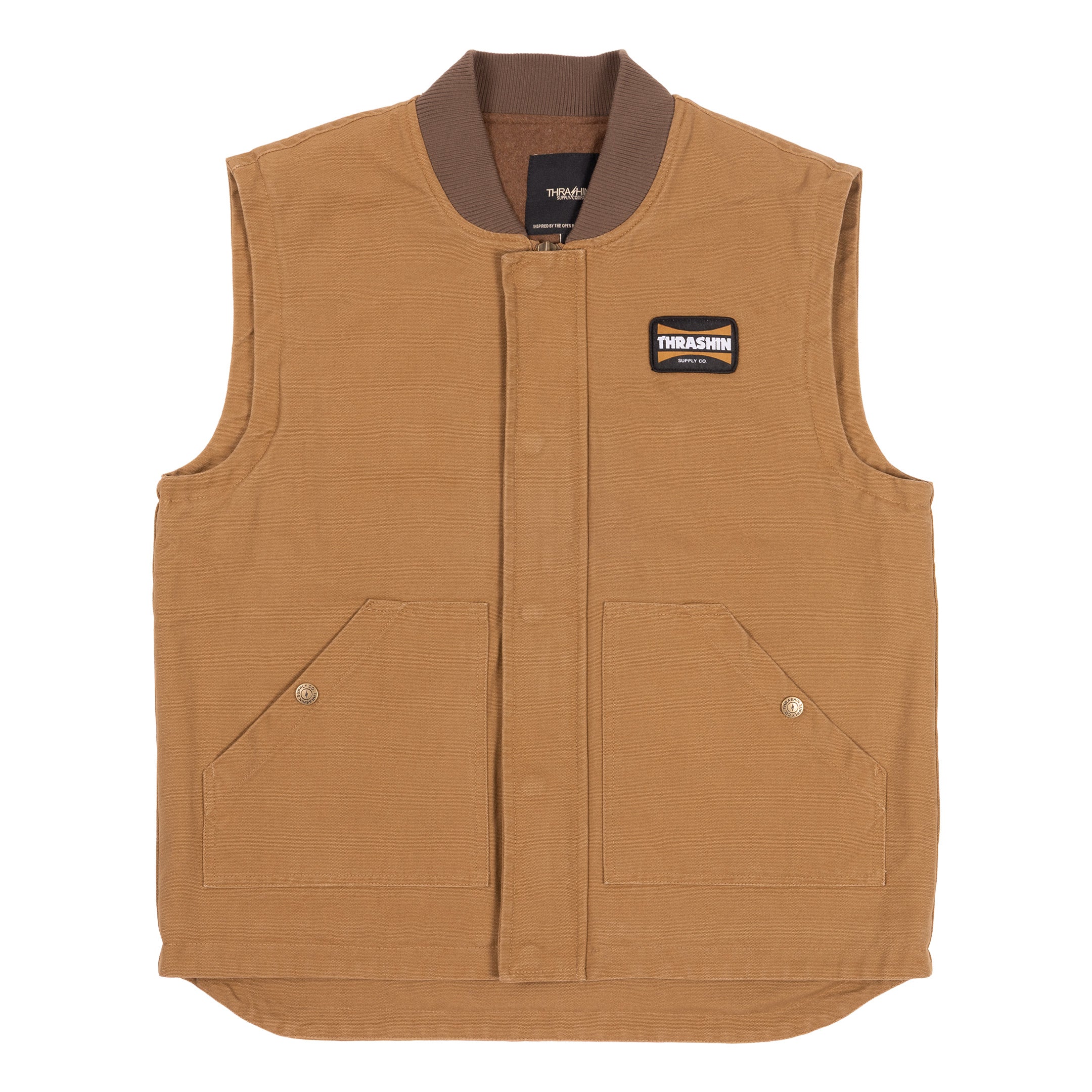 Thrashin Supply® Mill Vest | Canvas - Tan