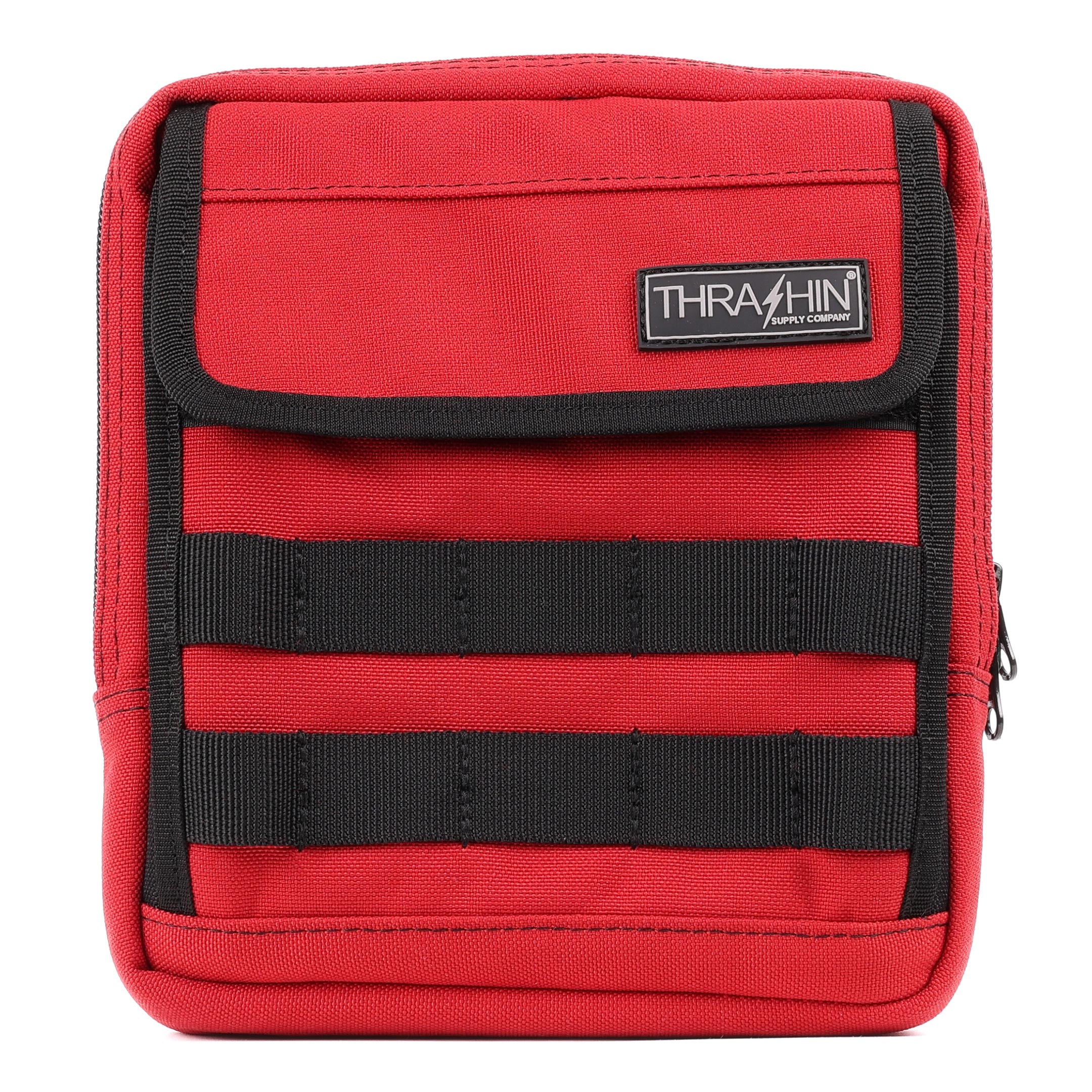 アクセサリー THRASHIN SUPPLY HANDLEBAR BAG SLIM BL Motorcycle Handlebar Bag Slim - Red – Thrashin Supply
