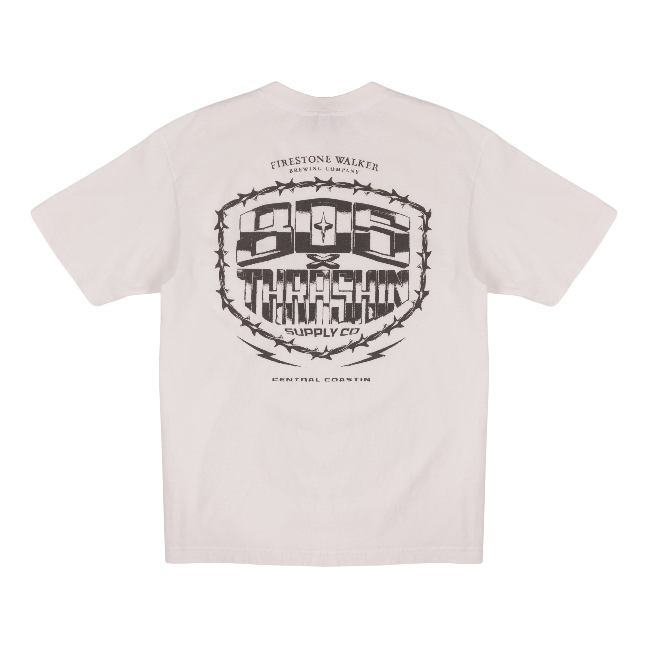 Thrashin Supply® X 805 Shield Tee - Bone