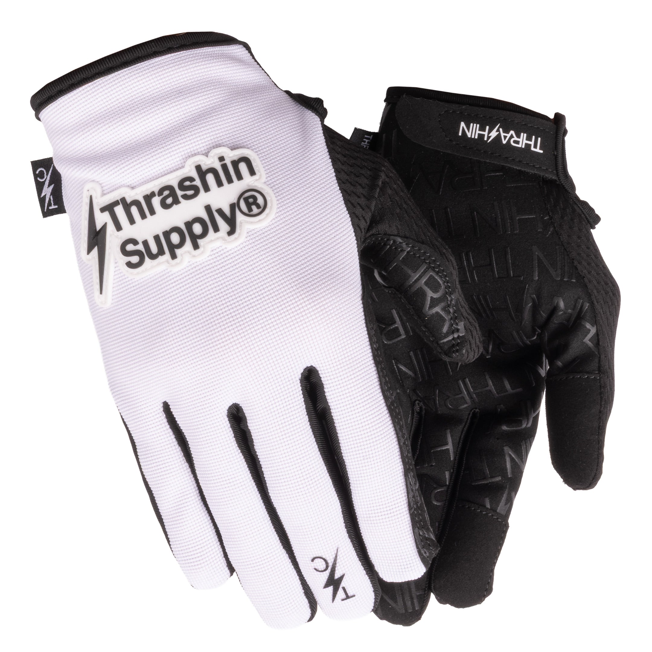 Thrashin Supply Co. Official Stealth Gloves - White
