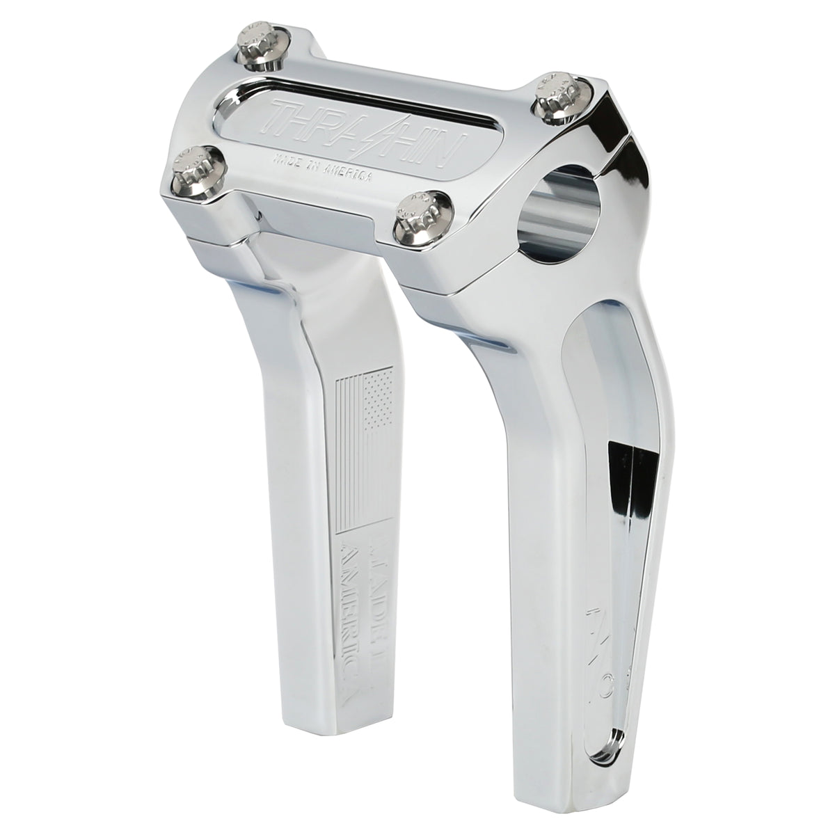 6.5" Pull Back Thrashin OG Risers - Chrome