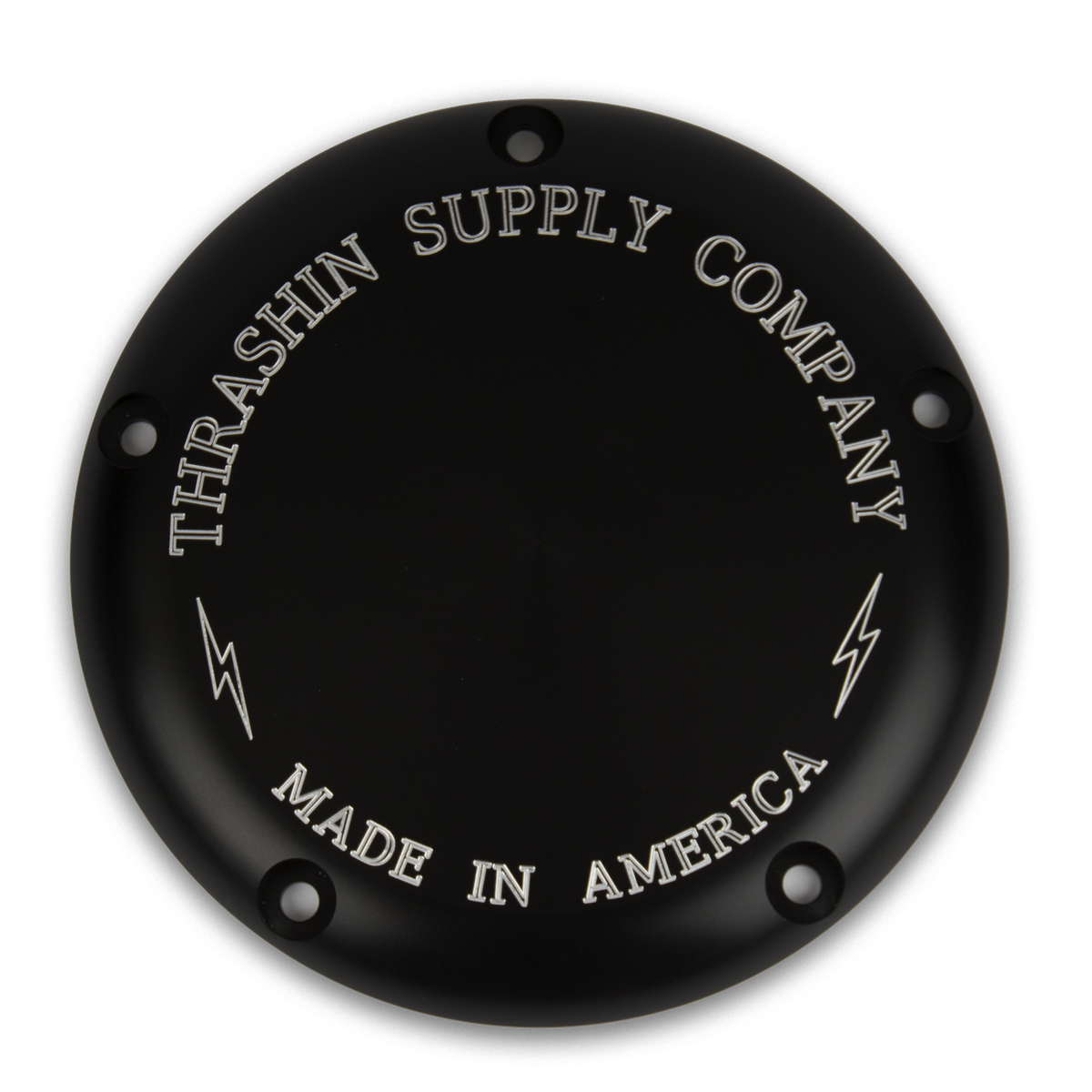 5-Hole Billet Derby Cover - Twice Cut