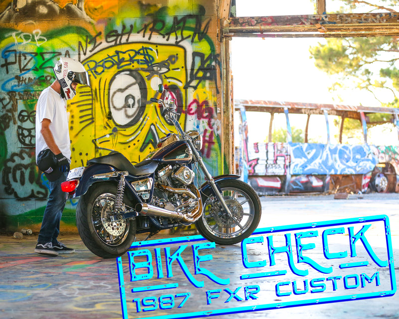 Bike Check - Rob's 1987 FXRC Blue Frame
