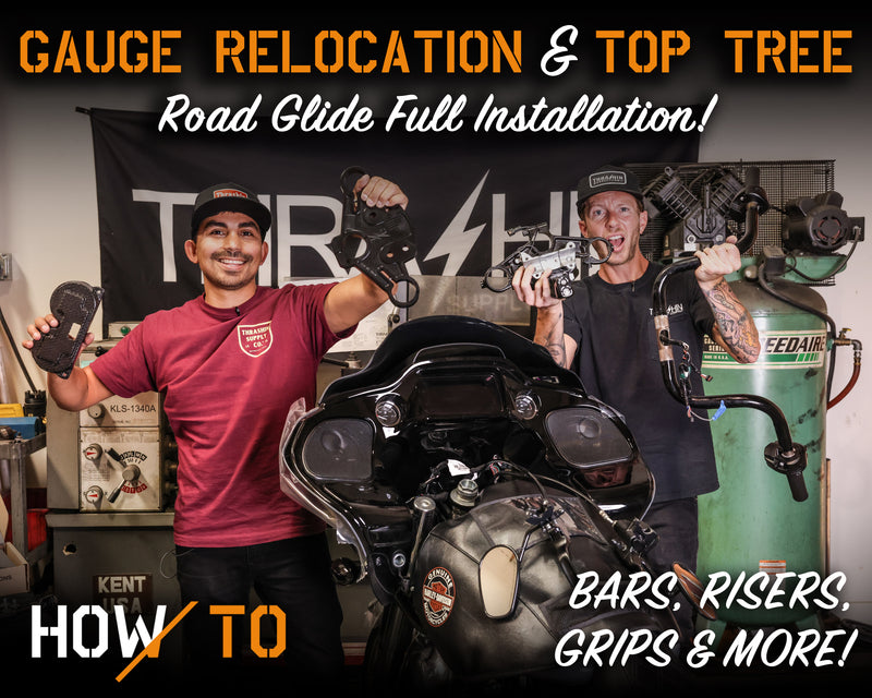 How To: Gauge Relocation & Top Tree Install on a 2022 Harley-Davidson Road Glide ST!