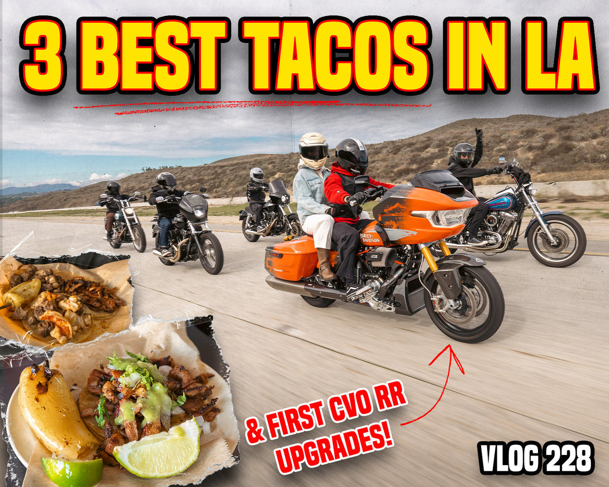 Best 3 Taco Spots in Los Angeles! (+ First CVO RR Upgrades?) - Vlog 228