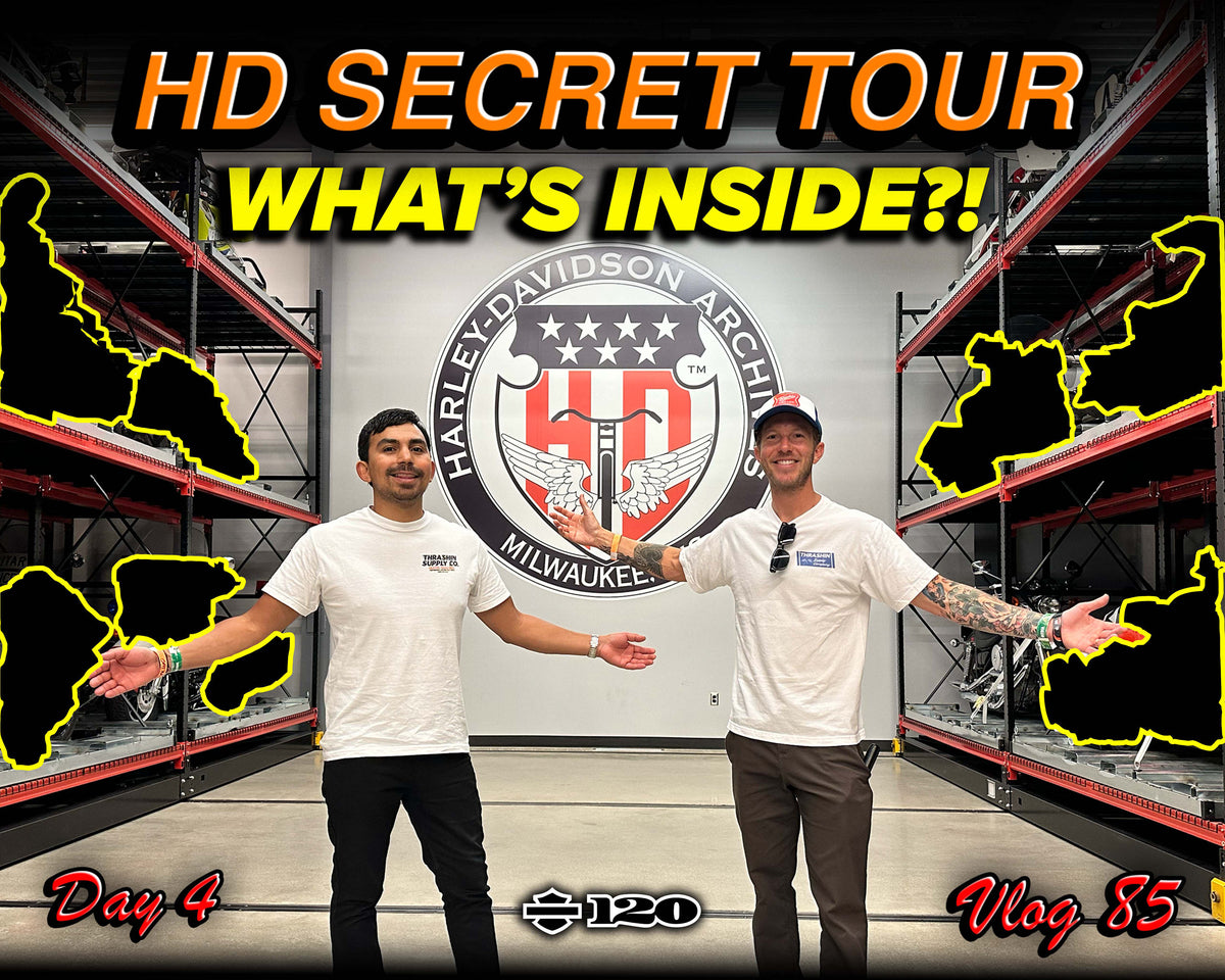 Harley Davidson Secret Tour! What's Inside?! - VLOG 85