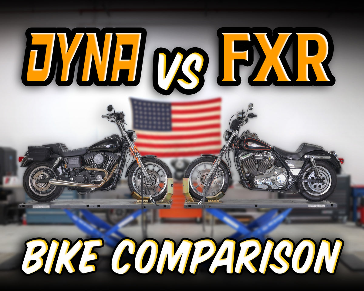 Harley Davidson FXDX Dyna vs FXR - Bike Comparison