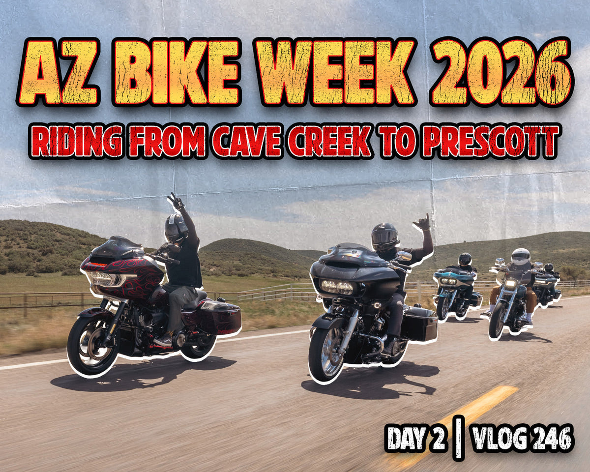 The Best Ride In Arizona?! Bike Week 2026, Day 2 - Vlog 246