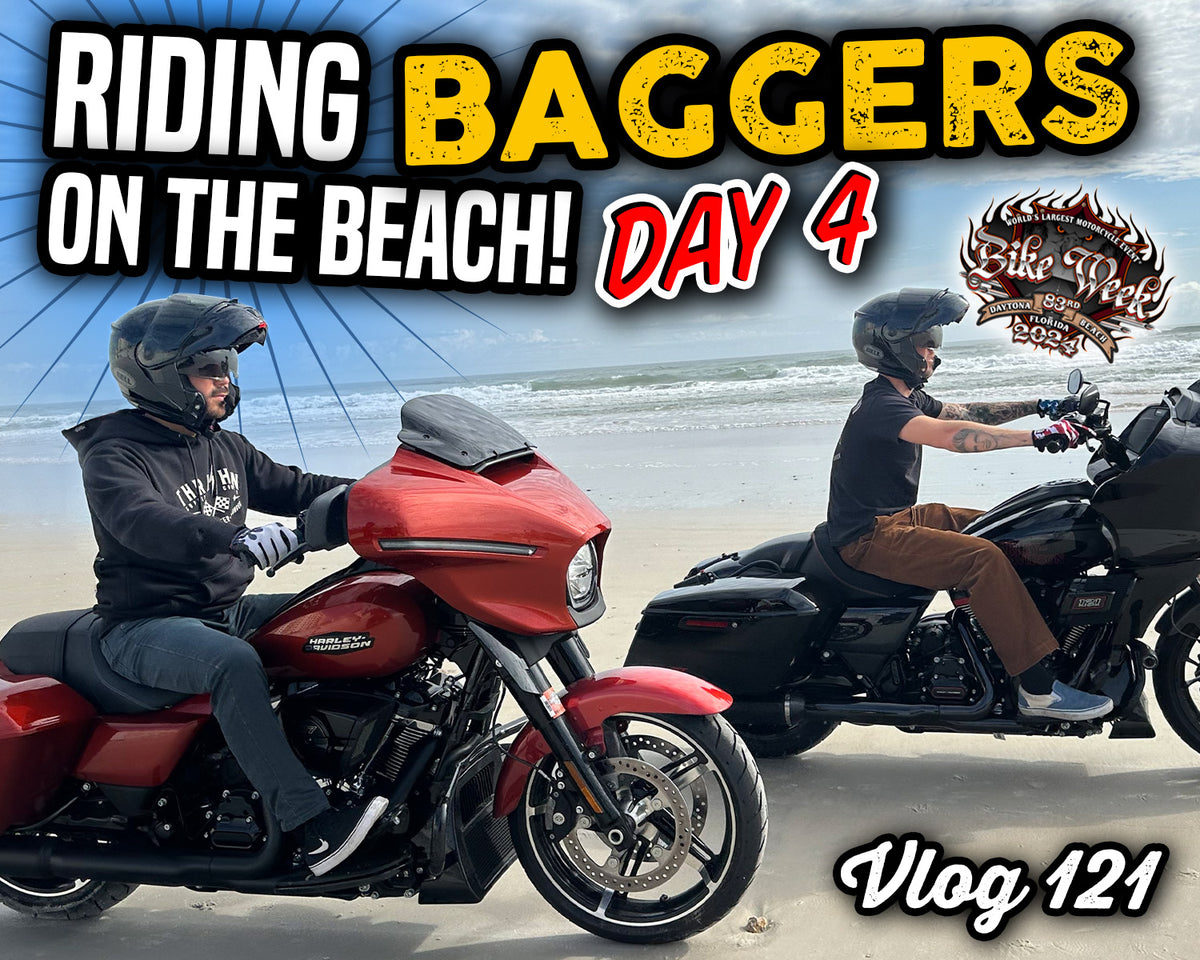 First CVO ST on the Beach! (Bike Week Day 4, 2024) - Vlog 121