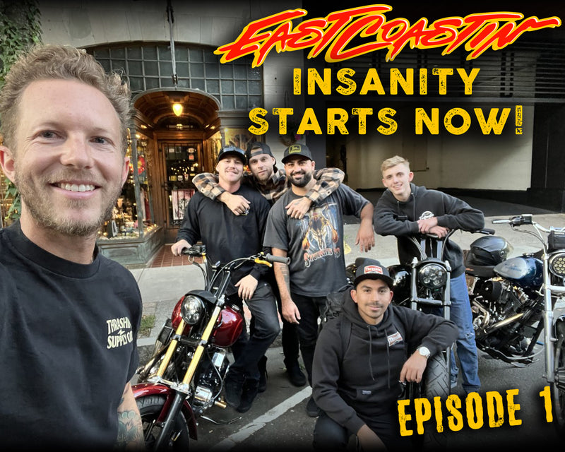 East Coast Harley-Davidson Scene - Eastcoastin Ep. 1 - Vlog 33
