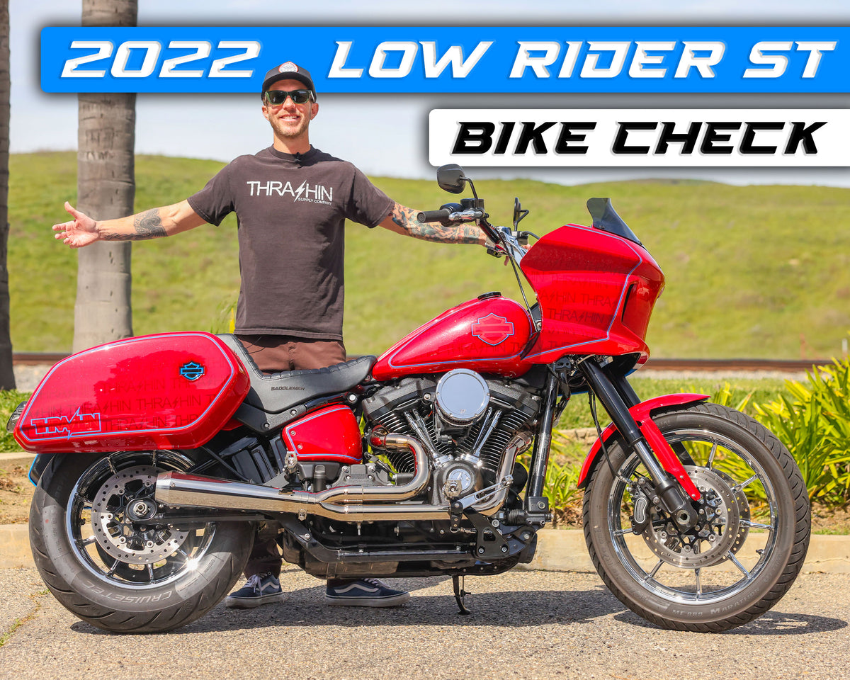 Lance Coury's Custom 2022 Harley-Davidson Low Rider ST Bike Check