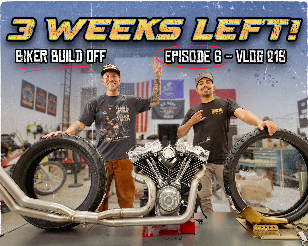 3 weeks left! | Biker Build Off Ep.6 - Vlog 219