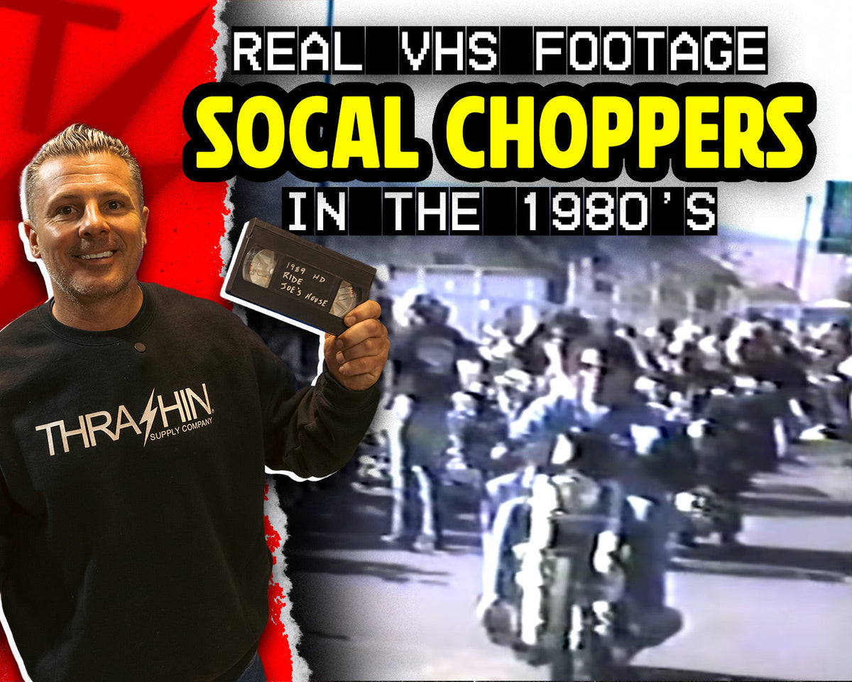 Southern California Harley-Davidson Riding In the 1980's (REAL VHS FOOTAGE)