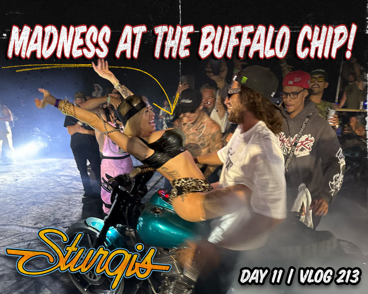 Sturgis Day 11 - Madness At The Buffalo Chip! - Vlog 213