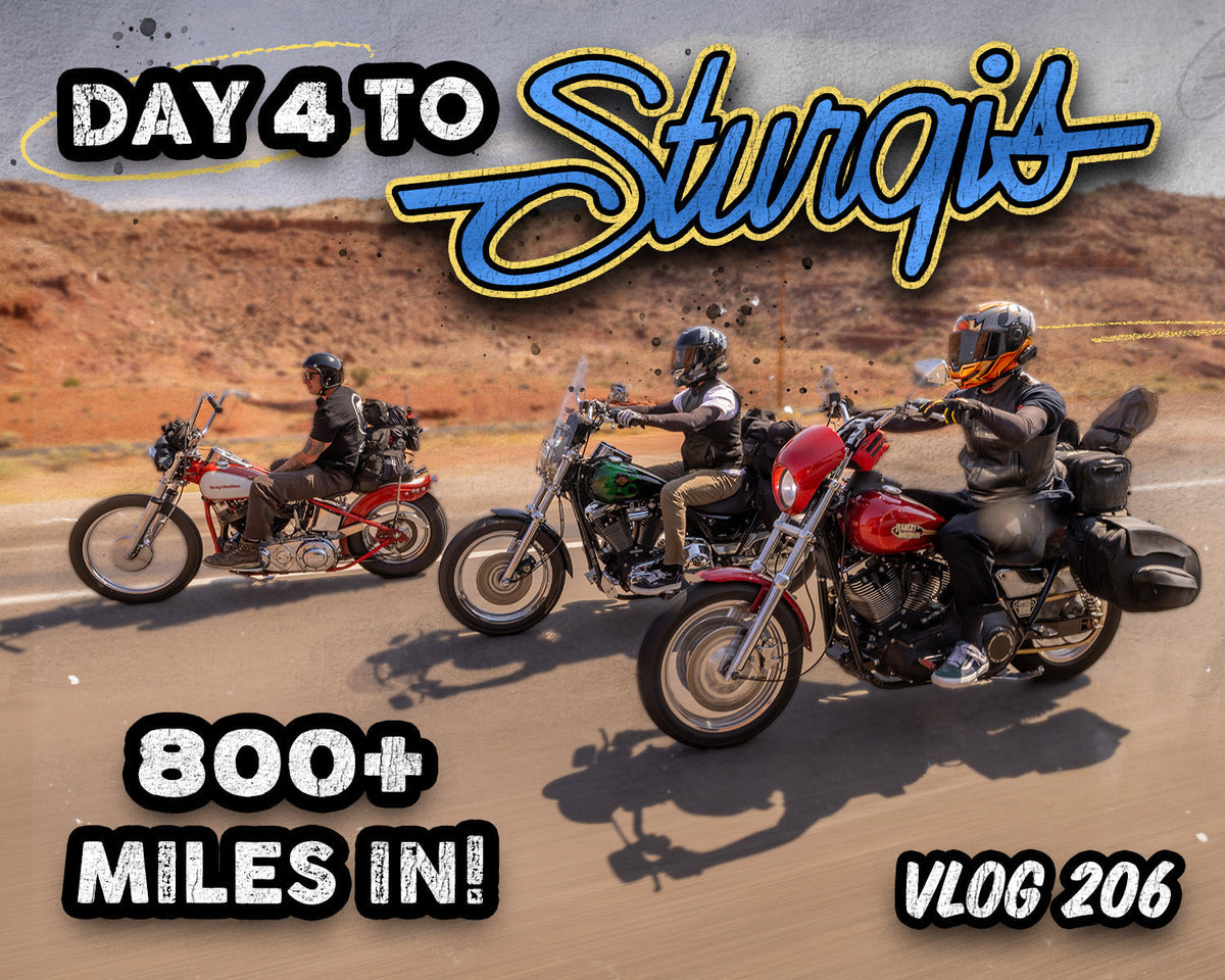 Day 4 - 800+ miles In On The Road To Sturgis! - Vlog 206