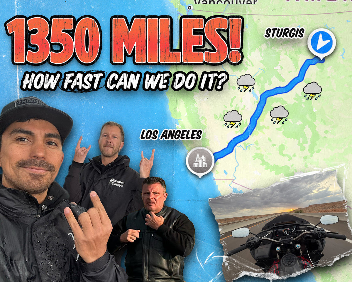 Riding From Sturgis to Los Angeles in 1 Day? | Day 11 - Vlog 271