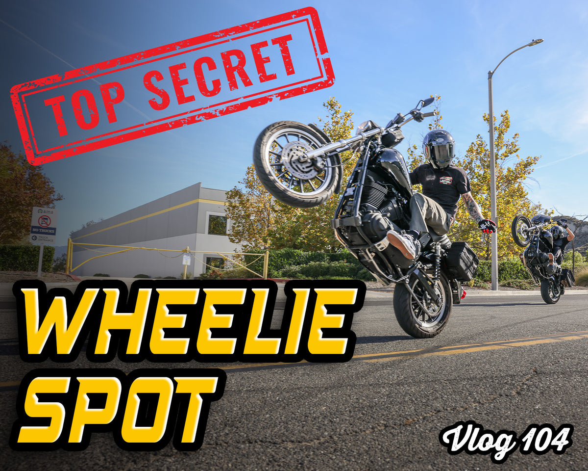 Top Secret Wheelie Spot? - VLOG 104