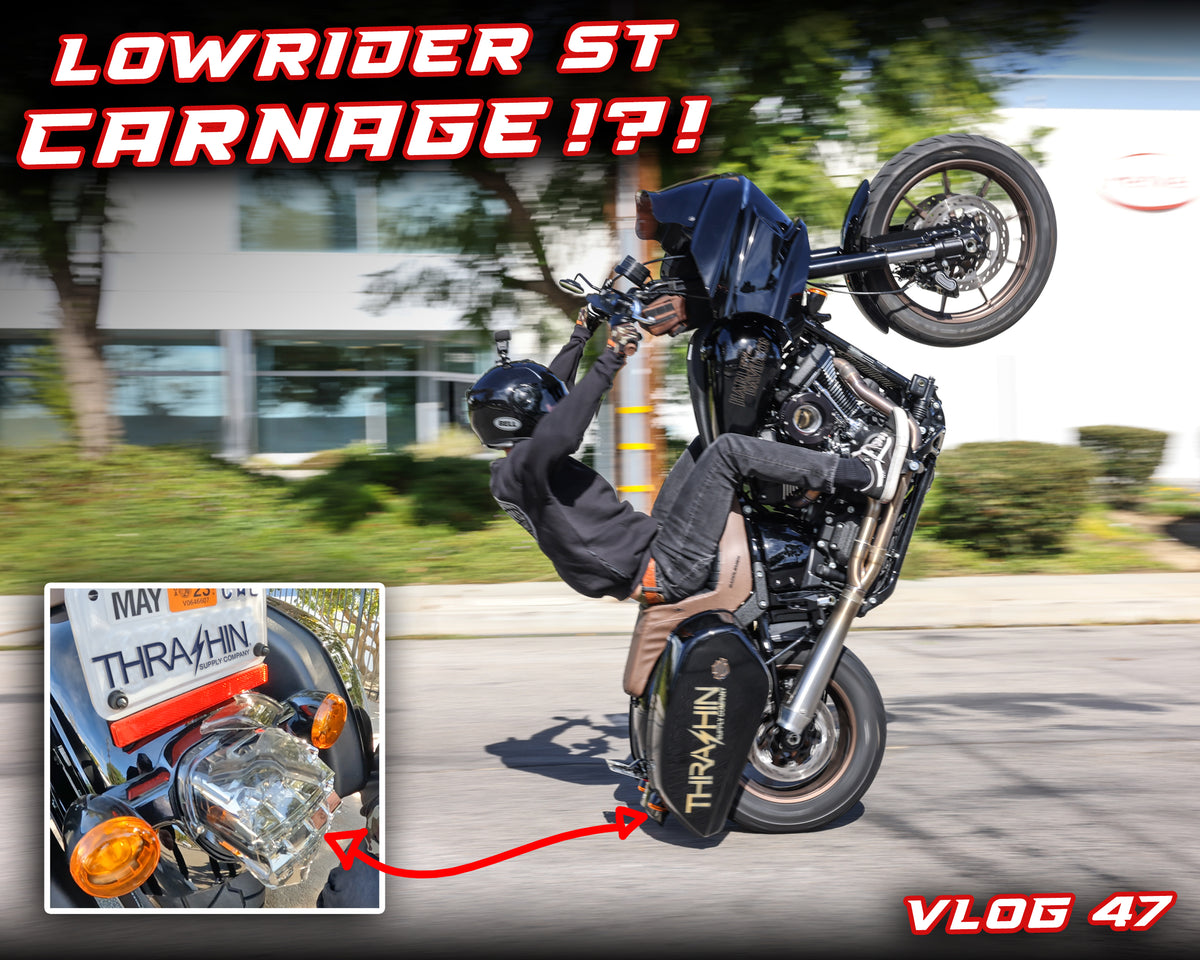 Wrenching and Wheelies on the Low Rider ST! Vlog 47