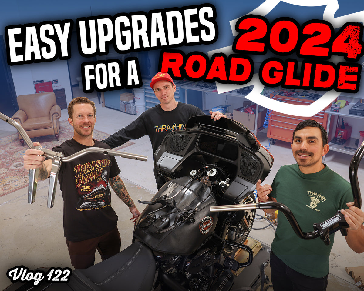 Fast & Easy Upgrades On A 2024 Harley-Davidson Road Glide! - Vlog 122