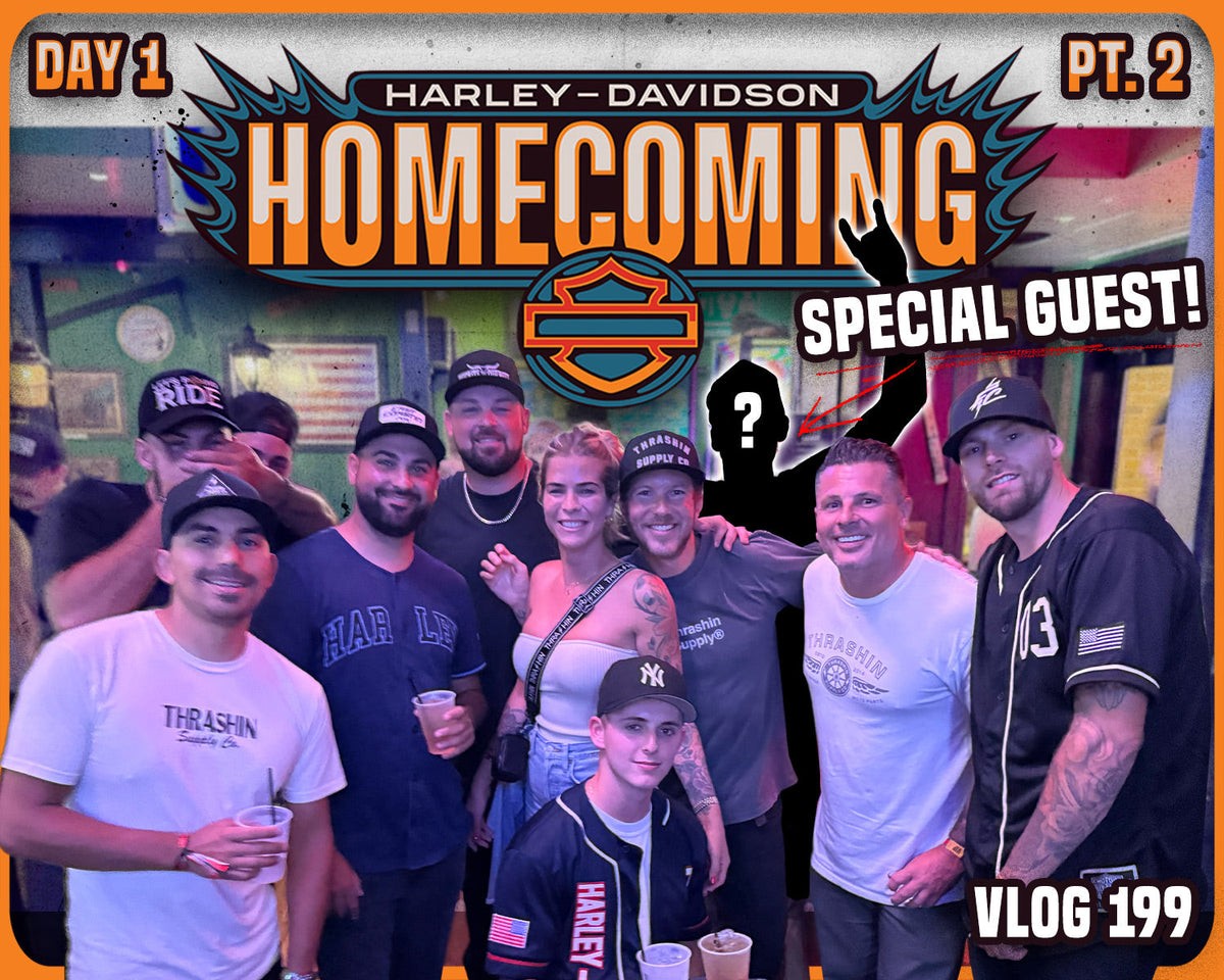 Harley Homecoming Show Cancelled but BIG Surprise! | Day 1 Part 2 - Vlog 199