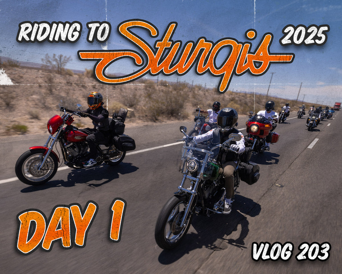 Day 1 Riding to Sturgis 2025! (The Older Bikes Are Struggling!) - Vlog 203