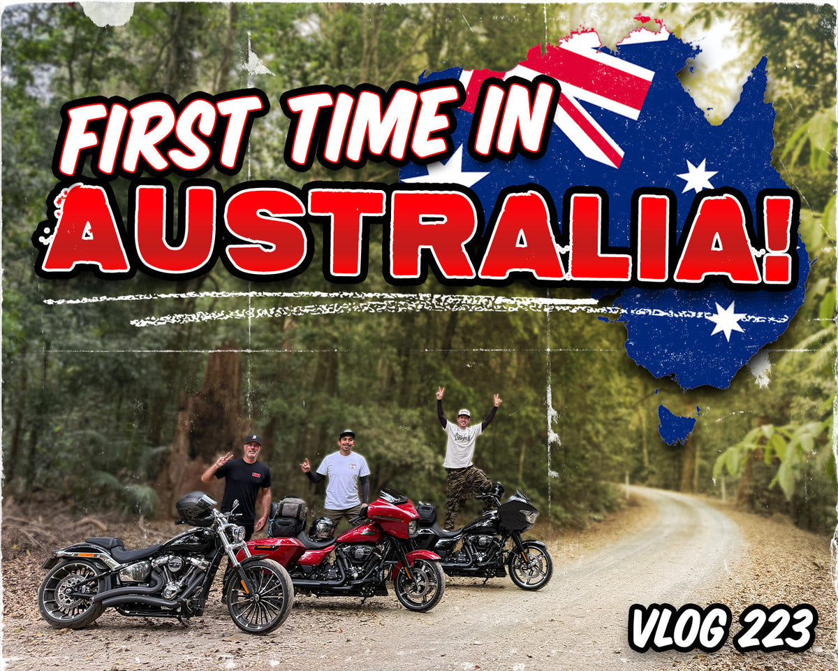 Riding Harleys In Australia!
