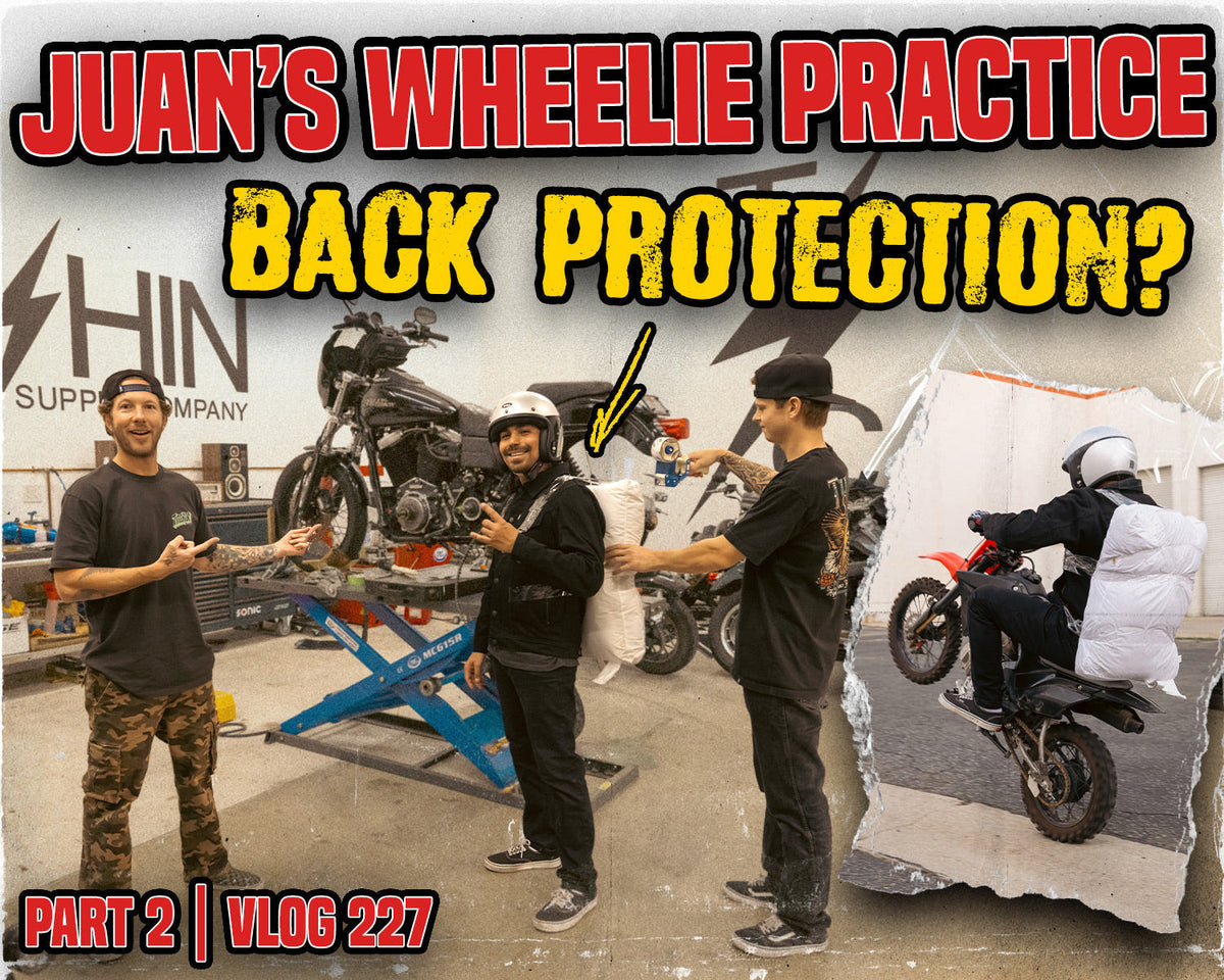 Cheat Codes To Master Wheelies?! Juan's Wheelie Practice Part 2 - Vlog 227