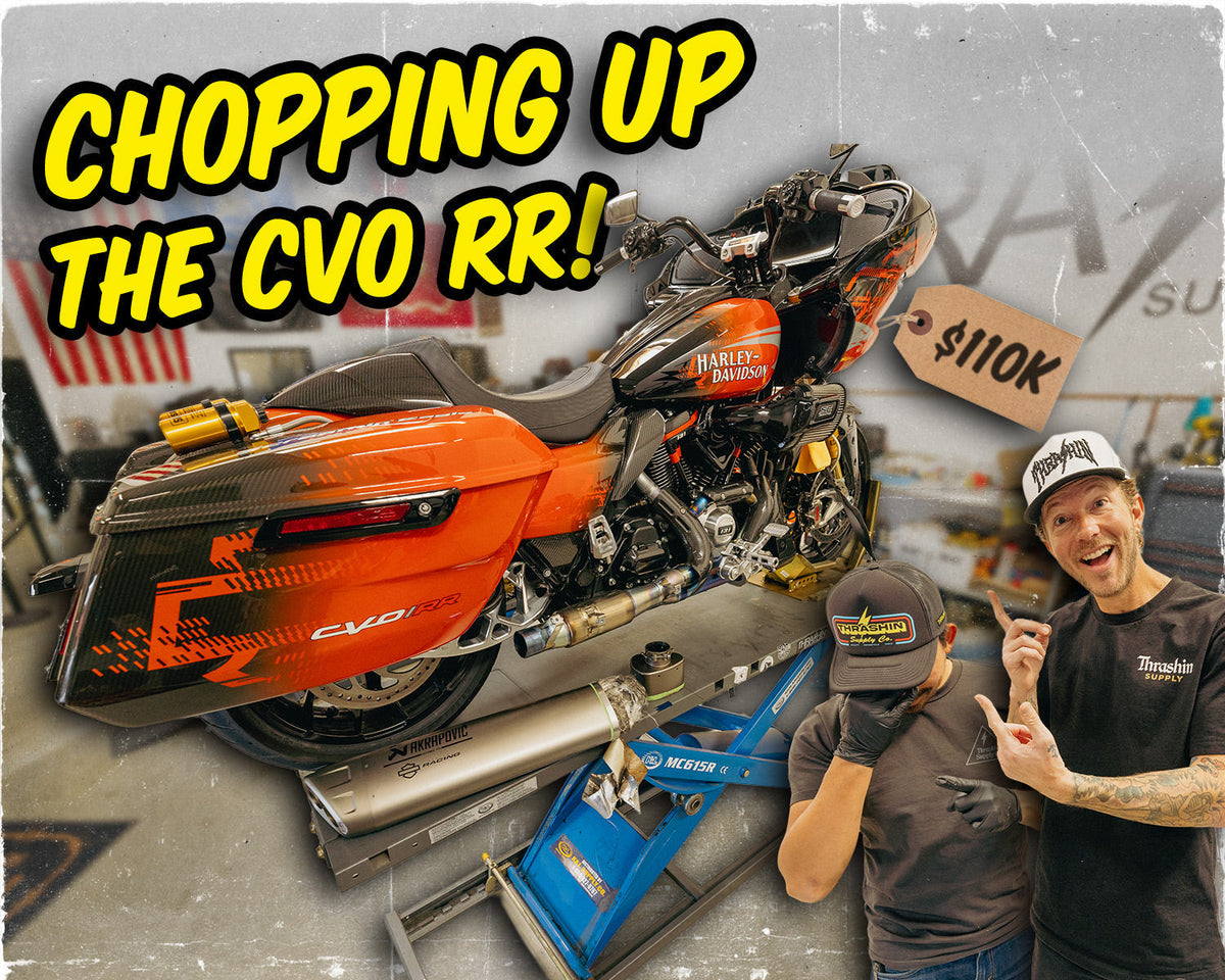 Cutting up the CVO RR! (IT SOUNDS SO MUCH BETTER!) - Vlog 235
