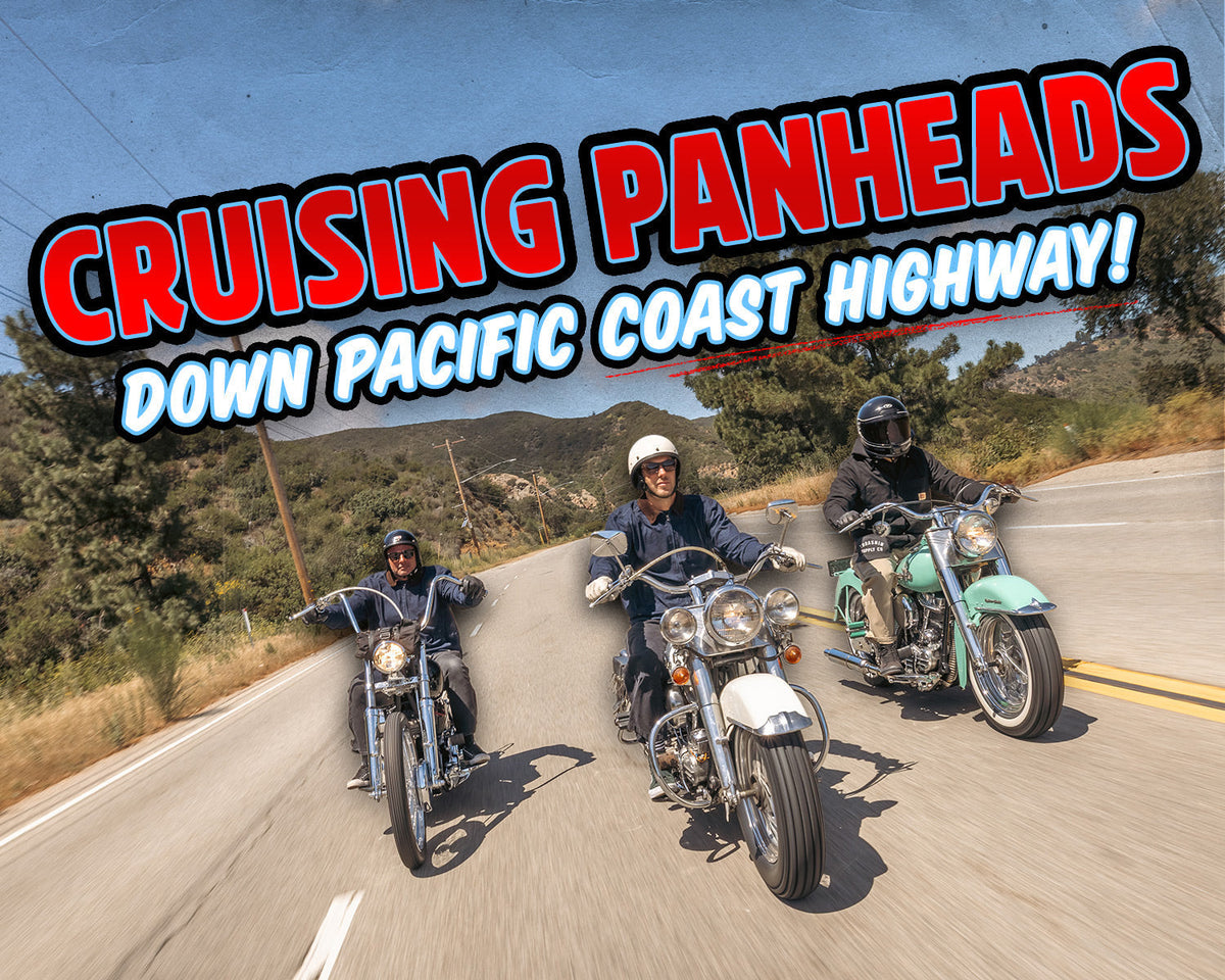 They Live! 1950's Harley-Davidson Panheads Riding Down PCH To Neptune's Net - Vlog 248