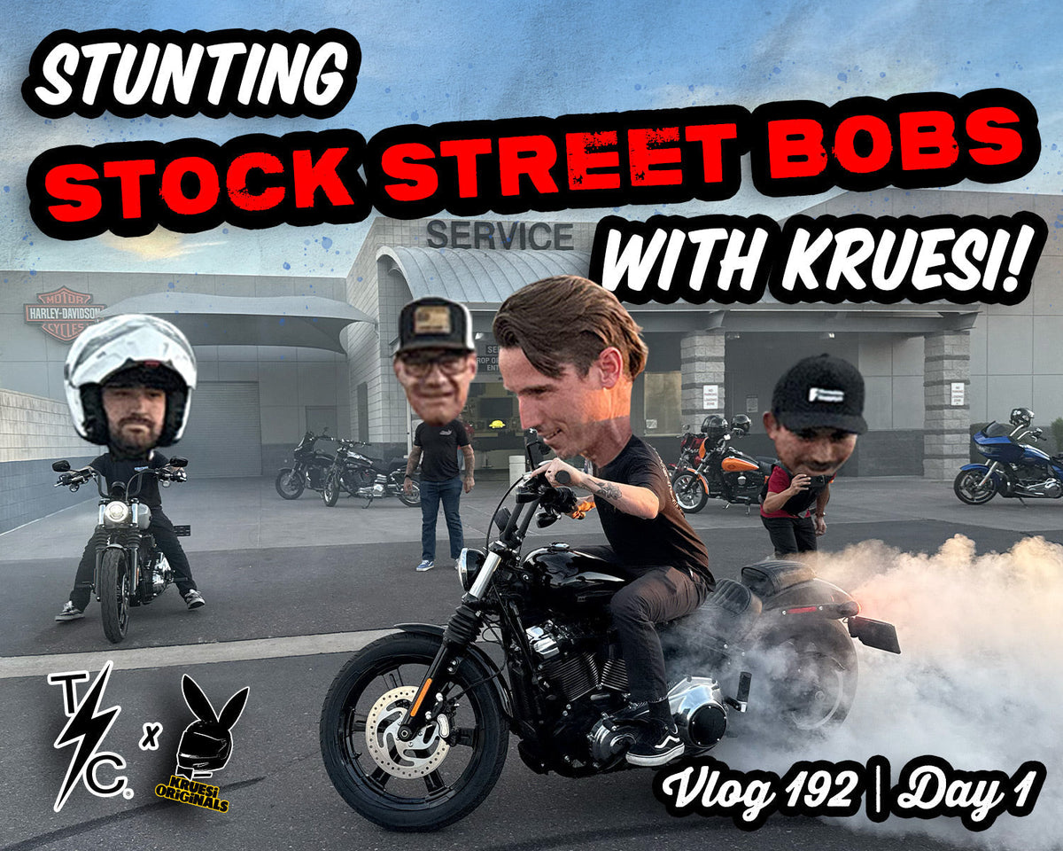 Stunting Stock Street Bobs With Kruesi! | AZ Day 1 - Vlog 192
