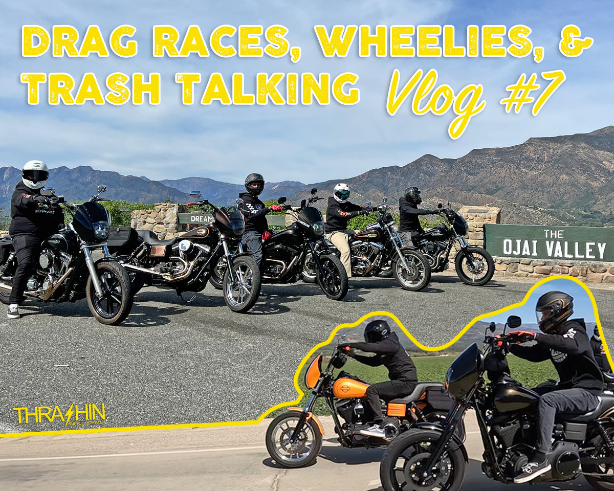 Drag races, wheelies, & trash talking Saturdays! - Vlog #7