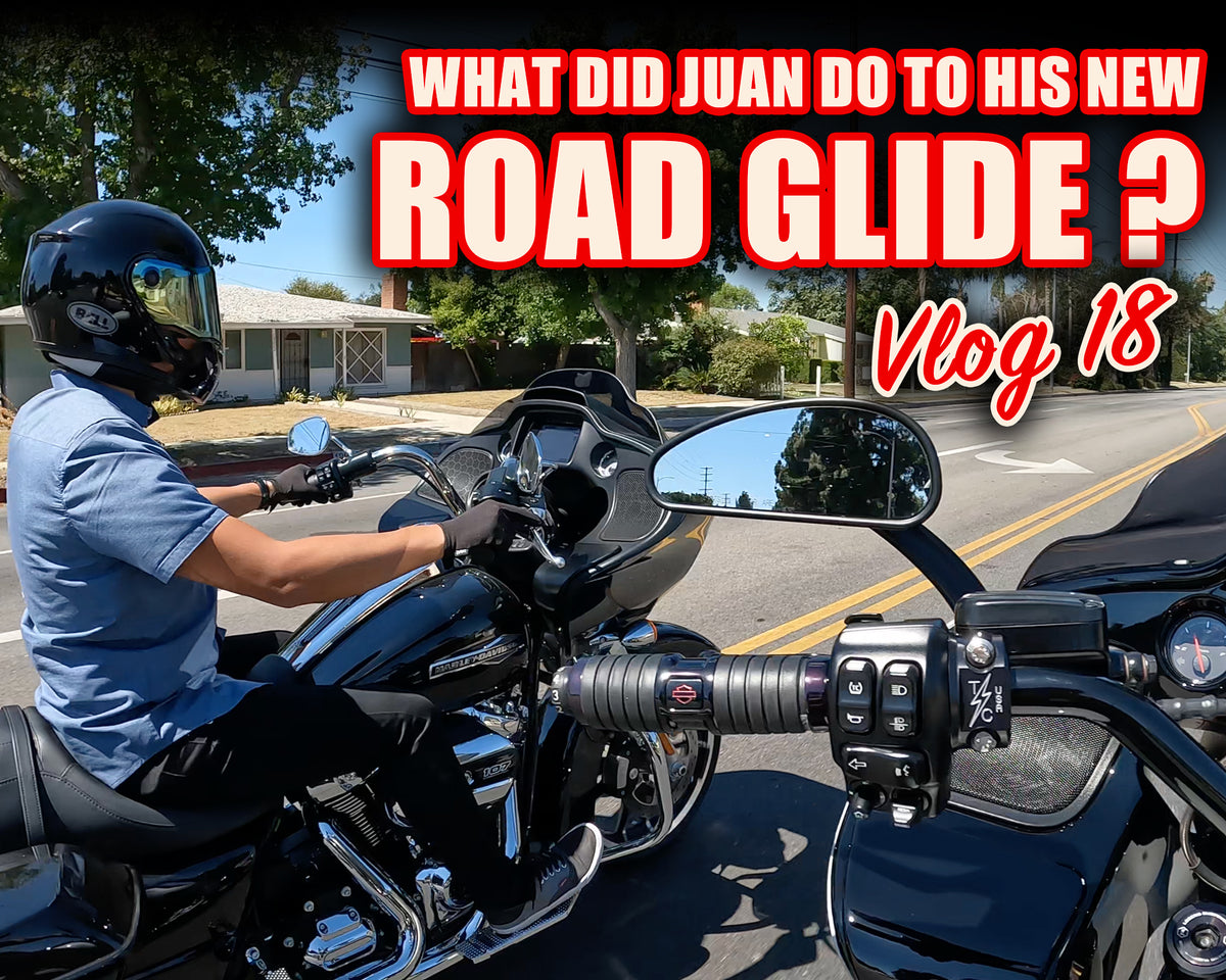 What did Juan do to his new Road Glide? - Vlog 18