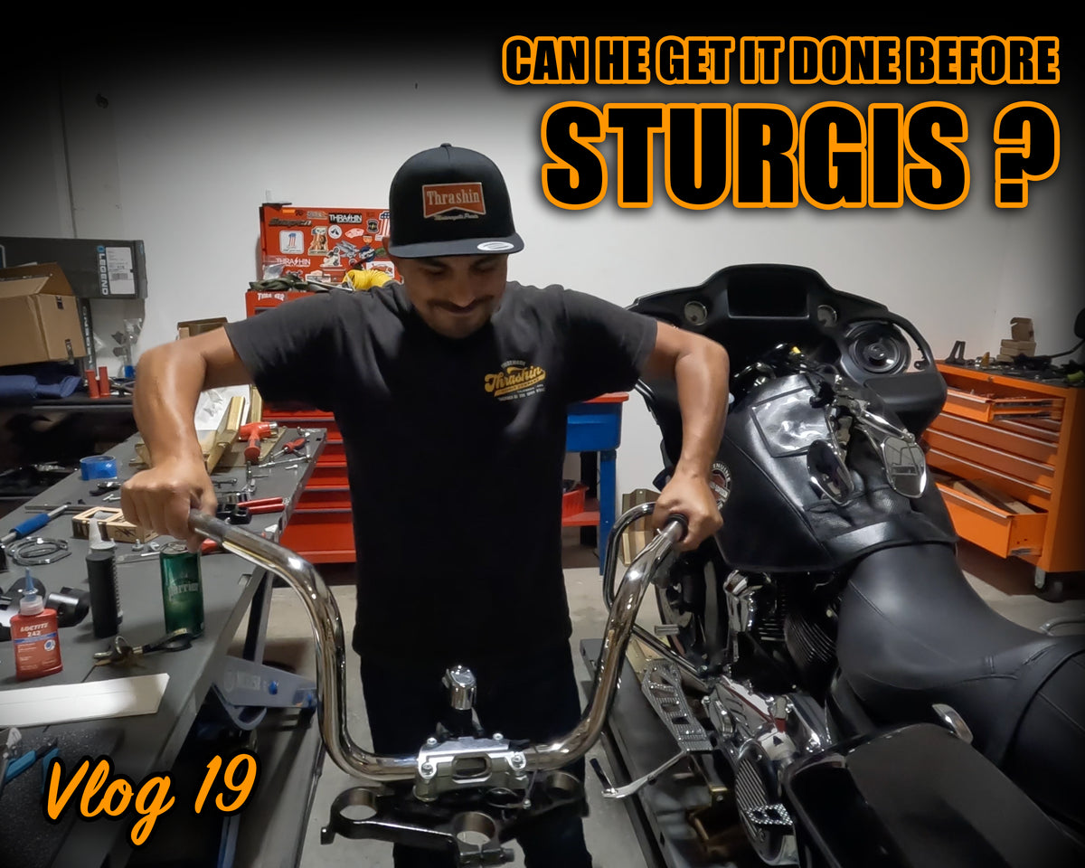 Can Juan get his bike done before STURGIS! - Vlog 19