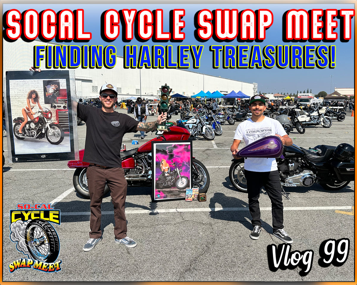 SoCal Swap Meet - Finding Harley Treasures! - VLOG 99