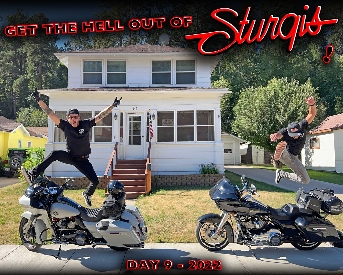 Get the hell out of Sturgis! Day 9 - Vlog 28