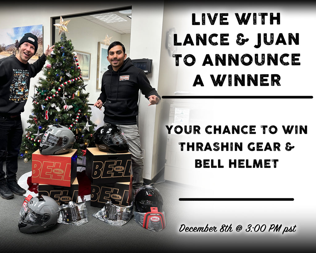 Thrashin Gear & Bell Helmet Giveaway Thrashin Supply