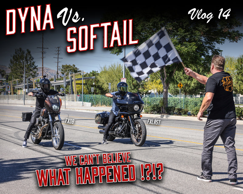 Dyna Vs. Softail ST! We can't believe what happened!?!? - Vlog 14