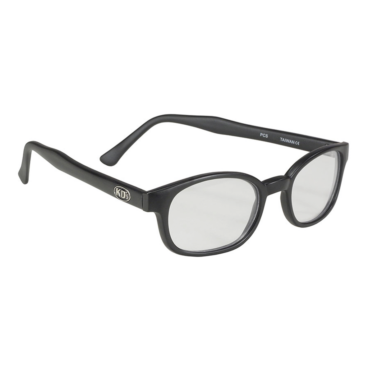 X-KD's - Matte Black Frame / Clear Lens