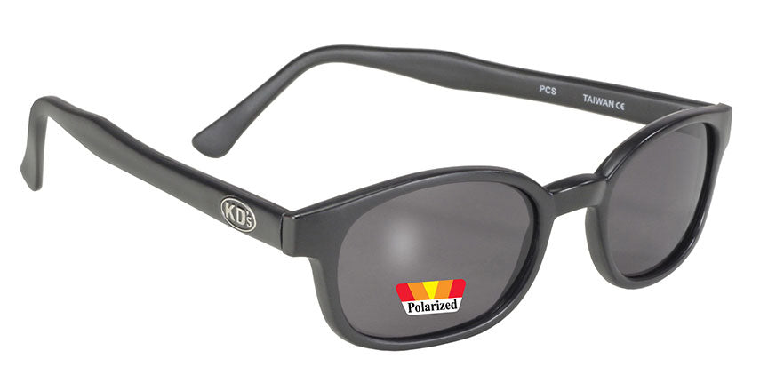 X-KD's - Matte Black Frame / Polarized Grey Lens