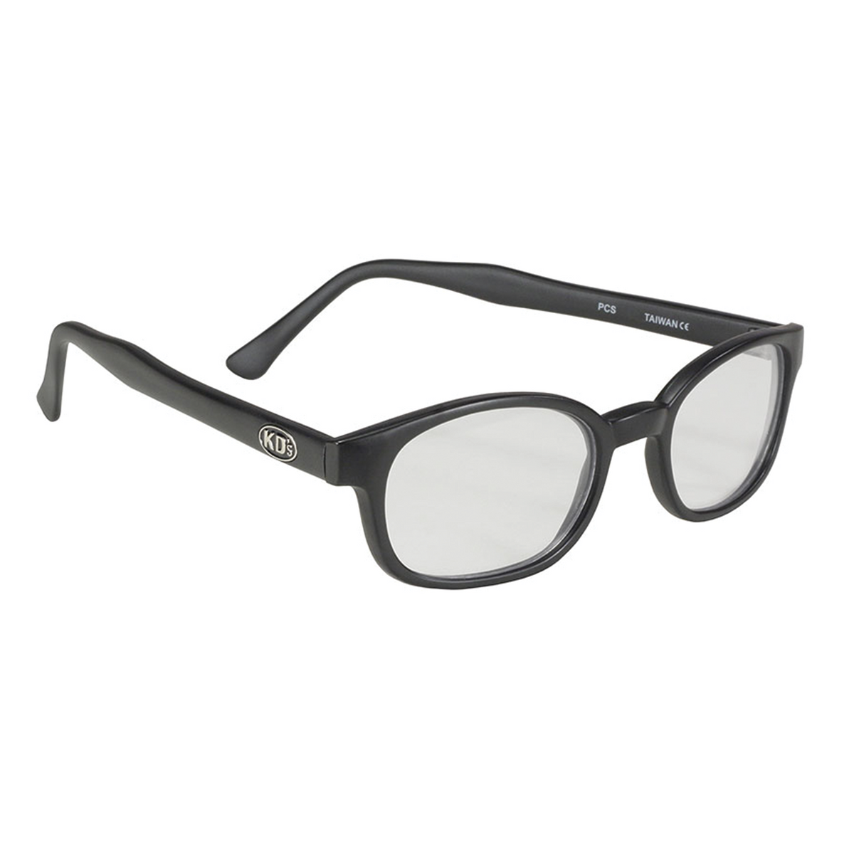 Original KD's - Matte Black Frame / Clear Lens