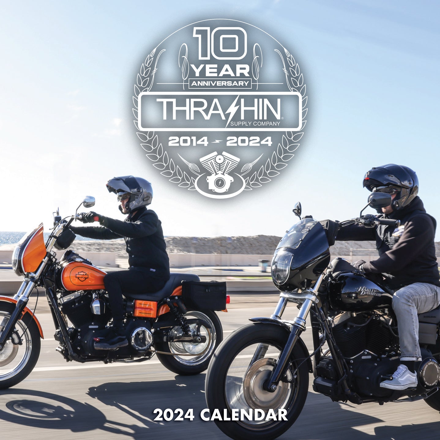 Thrashin 2024 Calendar - 12"x12" – Thrashin Supply