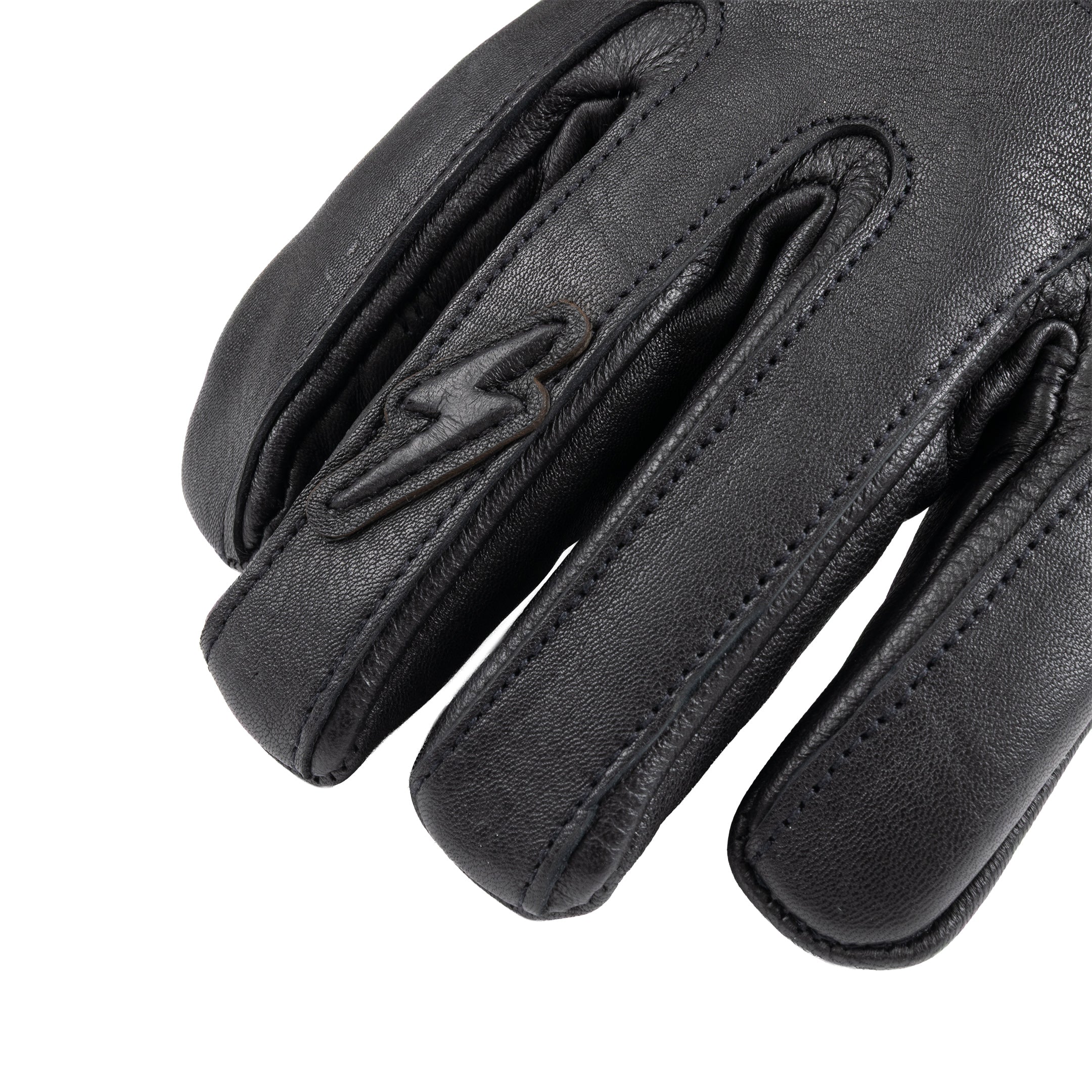 Thrashin Supply® Ace Roper Glove - Leather - Black