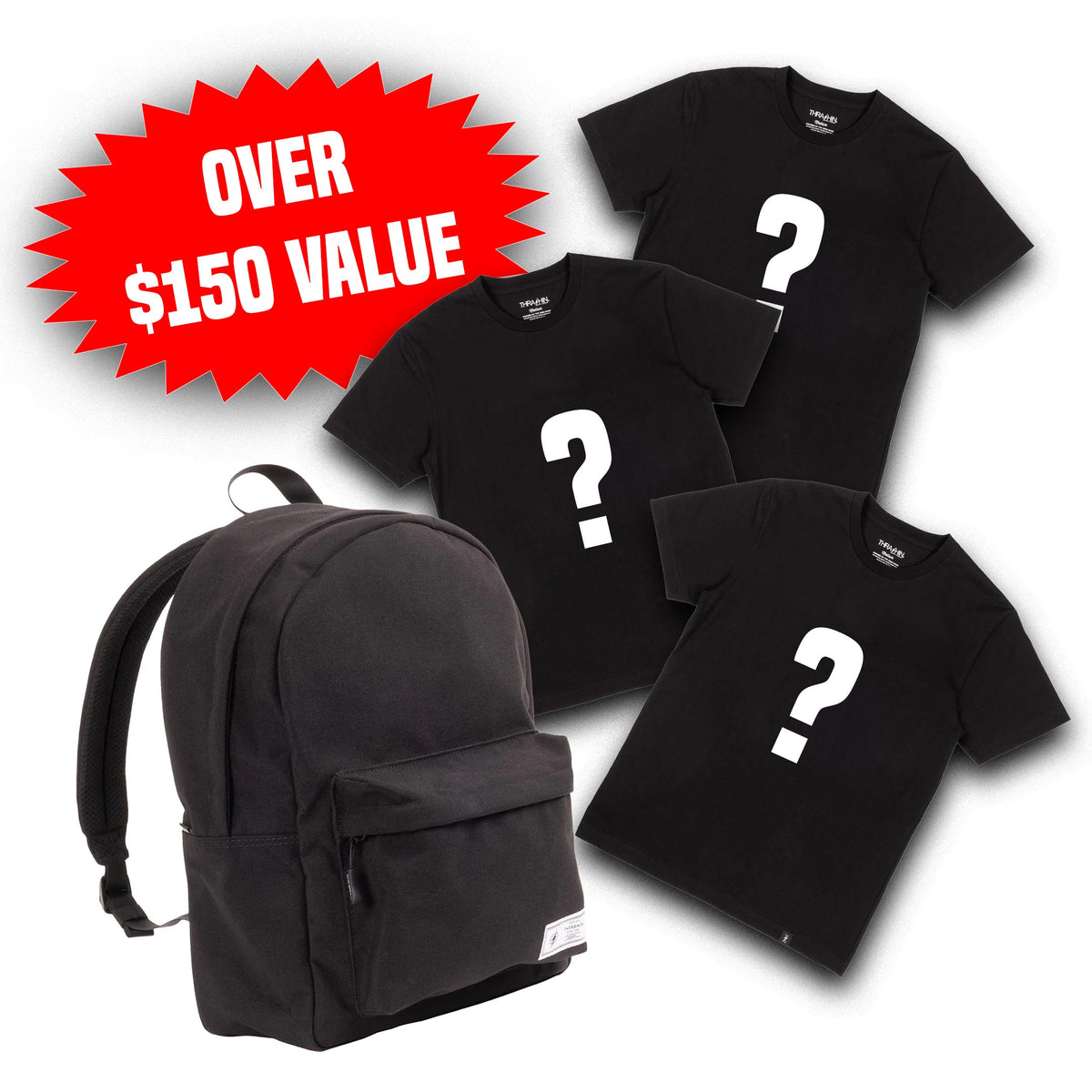Backpack + 3 T-Shirt Bundle!