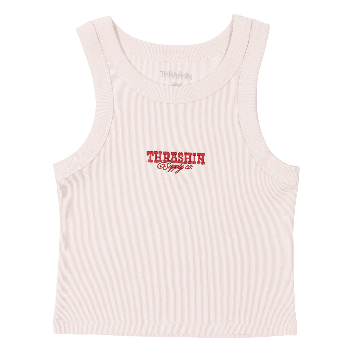 Bronco - Women's Crop Tank - Bone