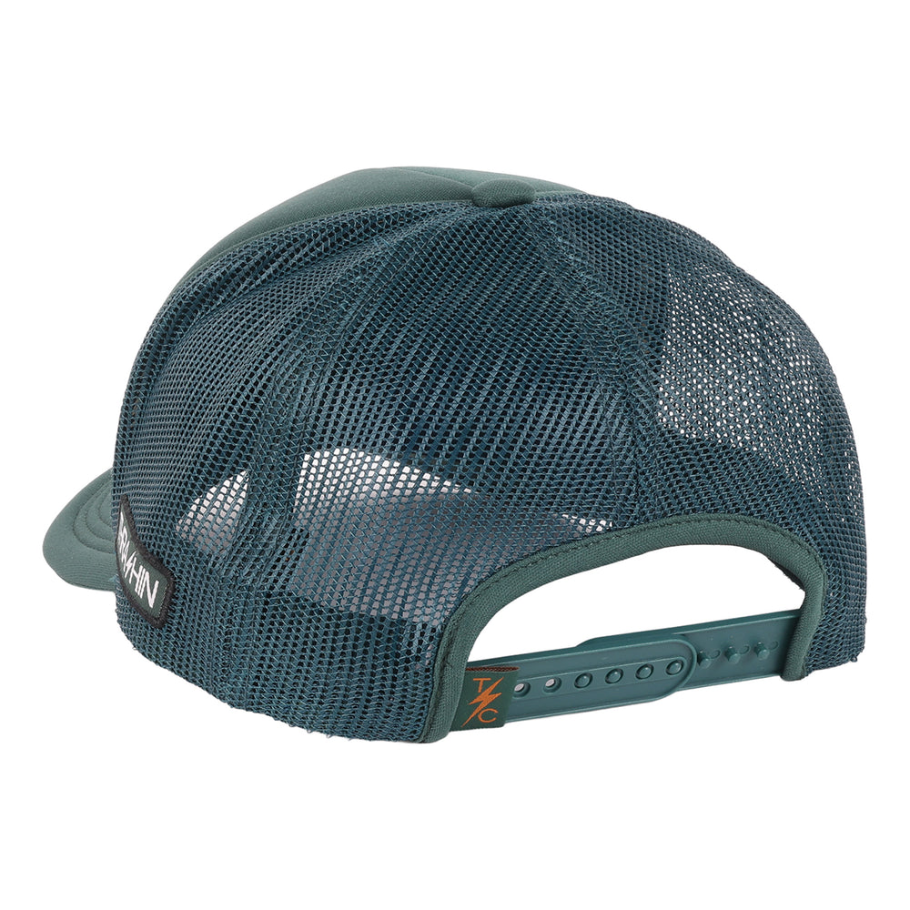 Thrashin Supply® Caliper Foam Trucker Snapback - Green