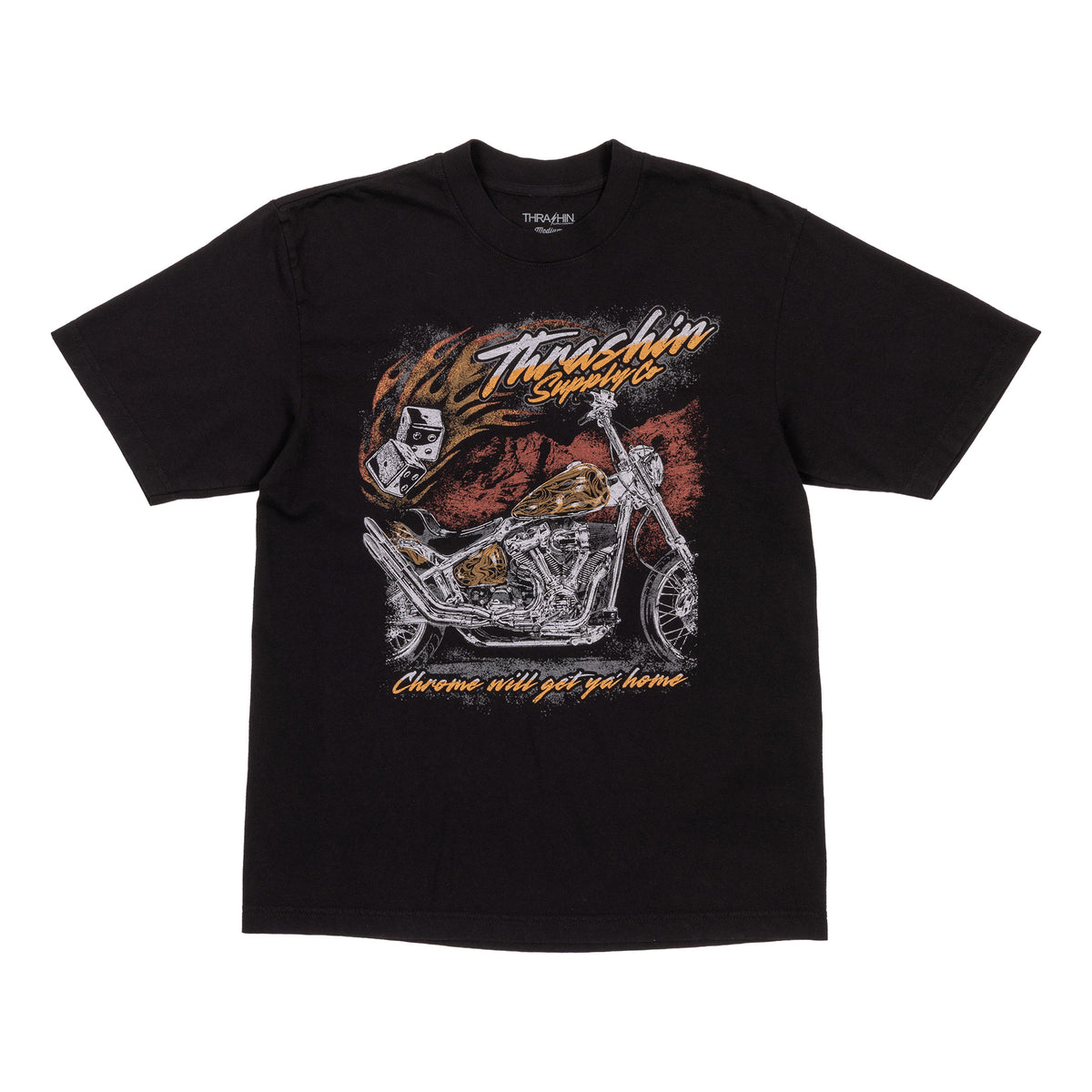 Chrome Tee - Black